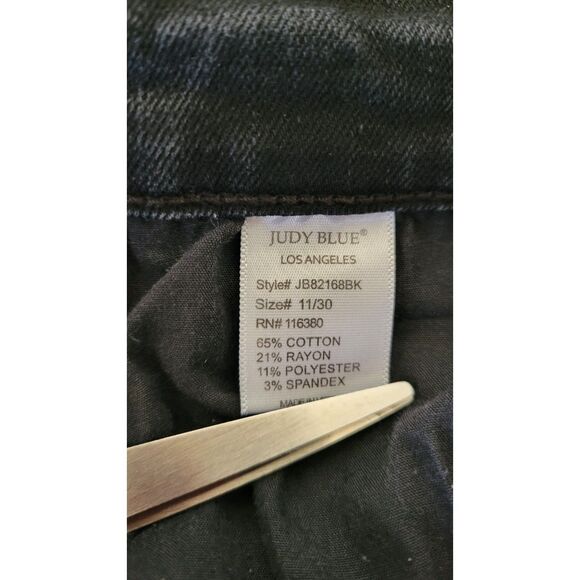 Judy Blue You Go Girl Animal Leopard Cheetah Print Skinny Jeans - Picture 5 of 5